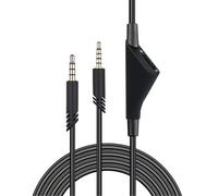 Fascetta Cable de repuesto para Astro A40 A10 con control de volumen, cable de silencio en línea, cable auxiliar de audio de 3,5 mm, compatible con auriculares A40 A10 A30 Tr Xbox One Gaming Headset