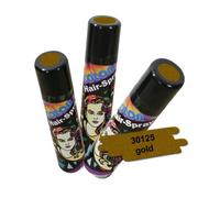 Fasching 30125 Hair Spray Color Oro, haarspray con color NEU/OVP