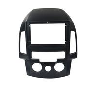 Fascia Coche Para Hyundai I30 2008 2009 2010 2011 AT/MT AC Doble Din Car Dvd Frame 9 Pulgadas Adaptador Audio Panel Ajuste radio fascia frame stereo panel(Solo marco MT)