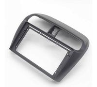 Fascia de Radio de coche 2 Din Compatible con Mirage 2012+/Space Star 2013+ Panel de reajuste estéreo for coche soporte de consola central embellecedor de bisel Marco de navegación(7 inch)