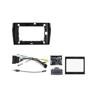 Fascia del Panel de Radio 10Pulgadas LHD RHD Multimedia Radio Marco Fasia Panel Salpicadero Soporte Adaptador Decodificador para Skoda para Kodiaq 2017-2021(Frame Canbus1 Cable1)