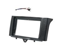 Fascia del Panel de Radio Panel De Fascia De 9 Pulgadas para Smart para Fortwo 451 2011-2015(Cable del Marco)