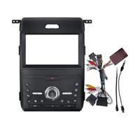 Fascia del Panel de Radio para F150 F250 para Raptor Coche Marco Fascia Adaptador Caja Canbus Decodificador Android Radio Tablero Montaje Panel Kit(Full Set 13-14 XP)