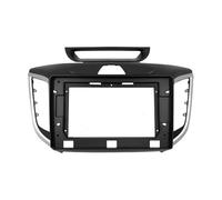 Fascia del Panel de Radio para Hyundai IX25 para Creta 2014-2019 Audio Coche Fascia Marco Adaptador 9 10.1 Pulgadas Pantalla Grande 2DIN Salpicadero Montaje Panel(Frame-10 Inch)