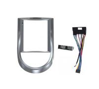 Fascia del Panel de Radio para Kia para Soul 1 Am 2008-2012 Radio Coche Fascias Frame Stereo Panel Wiring Harness Connector Power Cord Cable Adapter(Cable de Marco-A)