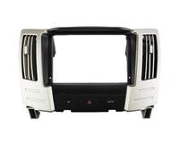 Fascia del Panel de Radio para Toyota para Harrier Automóvil Marco Radio 9 Pulgada Estéreo Panel Cable Energía Adaptador Canbus Decodificador(Sólo Marco)