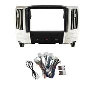 Fascia del Panel de Radio para Toyota para Harrier Automóvil Marco Radio 9 Pulgada Estéreo Panel Cable Energía Adaptador Canbus Decodificador(Cable de Marco Canbus)