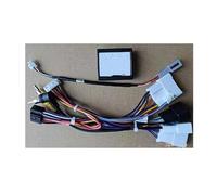 Fascia del Panel de Radio para Toyota para RAV4 2020 2021 2022 2023 12.3 Pulgadas Coche Marco Fascia Adaptador Caja Canbus Android Montaje Panel Kit(High Cable CANBUS)