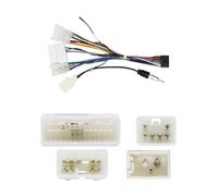 Fascia del Panel de Radio para Toyota para Tacoma 2005-2016 9 Marco Reproductor Radio Estéreo Arneses Pantallas Navegación Tablero Cable Canbus Kit(Cable 1)