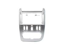 Fascia La Radio Coche Para R&enault Para Logan 2009 2010 2011 2012-2015 1 2 DIN 9inch 7inc Unidad Principal Marco fascia estéreo(9 pulgadas)