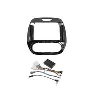 Fascia Marco Coche 9 Pulgadas para Renault para Captur para Clio 2013-2017 Adaptador Caja CANbus Decodificador Kit Panel Instalación Radio Android Marco Radio Coche(AC Whole Set)