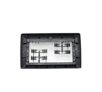 Fascia Marco Radio de Coche Universal de 7 a 9 Pulgadas, Dos DIN Dobles, Panel de Unidad Principal estéreo para automóvil, Marco de Montaje para Tablero Kit de Embellecedor Coche(10.1 Inch -L)
