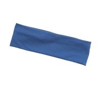 Fascia Per Capelli Donna Diademas deportivas de algodón color liso for gimnasio, correr, yoga, sudor, alta elasticidad, maquillaje, tenis, for mujer(Blue)