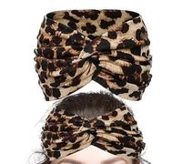 Fascie Boho para mujeres, banda ancha con nudo - Banda con nudo para amantes de casual, boda, Festival, Música al aire libre eventos