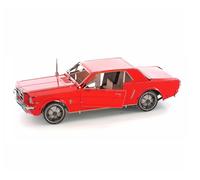 Fascinaciones Metal Earth 1965 Ford Mustang (Rojo) 3D Rompecabezas De Metal