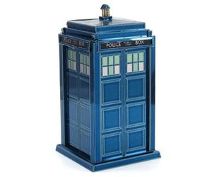 Fascinaciones Metal Earth Doctor Who Tardis Modelo de Metal 3D - Azul