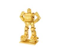 Fascinaciones Metal Earth Transformers Bumblebee Oro 3D Puzzle De Metal