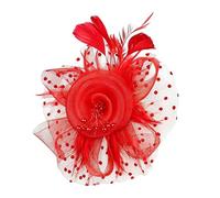 Fascinadores para mujeres, invernaderos de malla con flores - sombreros fascinadores para fúnebres y ceremonias