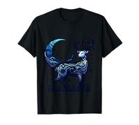 Fascinante Ciervo Luna Camiseta