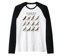 Fascinantes aves rapaces: los halcones Camiseta Manga Raglan
