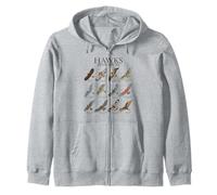 Fascinantes aves rapaces: los halcones Sudadera con Capucha
