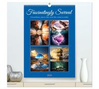 Fascinatingly Surreal (High Quality Premium Wall Calendar 2026 DIN A2 portrait),CALVENDO 12 Month Wall Calendar: A calendar full of surreal landscapes that dissolve the boundaries of reality