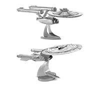 Fascinations Metal Earth 3D Metal Model Kits Star Trek Set de 2 - USS Enterprise NCC-1701D & USS Enterprise NCC-1701