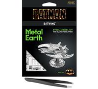 Fascinations Metal Earth Batman 1989 Movie Batwing 3D Metal Model Kit Kit con pinzas
