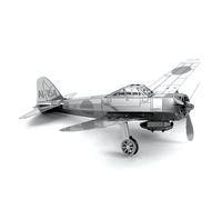 Fascinations Metal Earth Mitsubishi Zero 3D Metal Puzzle, Puzzle