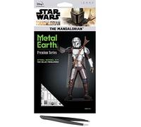 Fascinations Metal Earth Premium Series Star Wars The Mandalorian Kit de modelo de metal 3D con pinzas