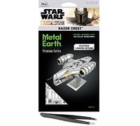 Fascinations Metal Earth Premium Series Star Wars The Mandalorian Razor Crest Kit de modelo de metal 3D con pinzas