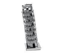Fascinations Metal Earth Puzzle 3D Torre De Pisa Italia Rompecabezas De Metal De Arquitectura. Maquetas para Construir para Adultos Nivel Moderado De 4.8 X 4.8 X 6.2 Cm