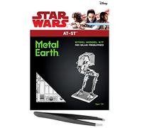 Fascinations Metal Earth Star Wars at-ST Kit de modelo de metal 3D con pinzas