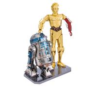 Fascinations Metal Earth Star Wars R2-D2 y C-3PO Kit de modelo de metal 3D