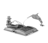 Fascinations Metal Earth The Old Man & The Sea Libro Escultura 3D Metal Puzzle