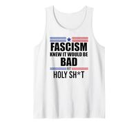 Fascism is Bad History 1776 No Kings America Pro Democracy Camiseta sin Mangas