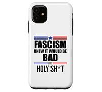 Fascism is Bad History 1776 No Kings America Pro Democracy Carcasa para iPhone 11
