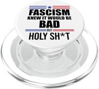Fascism is Bad History 1776 No Kings America Pro Democracy PopSockets PopGrip para MagSafe