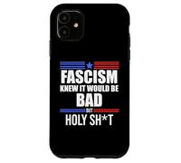Fascism is Bad History Resist Like Its 1776 No Kings America Carcasa para iPhone 11