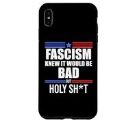 Fascism is Bad History Resist Like Its 1776 No Kings America Carcasa para iPhone XS MAX
