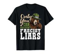 Fascistas Mentirosos Se Puede Impedir el Fascismo Oso Camiseta