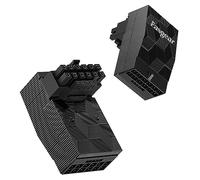 Fasgear Adaptador de 12VHPWR de 90 Grados, Adaptador de Corriente PCI-e 5.0 de 16 Pines, 600 W,12 + 4 Pines,Compatible para GeForce RTX 3090Ti 4070Ti 4080 4090 5090(Tipo B)