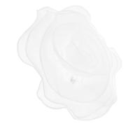 Fashion Accessories Brooch Festivals Large Pin Fabric Rose Brooches Women Lapel Pins for Wedding Badge Organza White