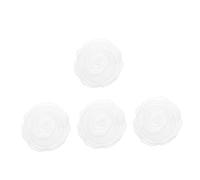 Fashion Accessories Brooch Festivals Large Pin Fabric Rose Brooches Women Lapel Pins for Wedding Badge Organza White