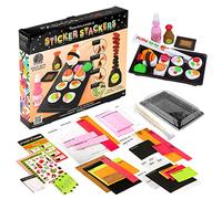 Fashion Angels Sticker Stackers Set Sushi, Pegatinas de Espuma para Crear en 3D, Juguetes para Niños Juegos Stem, Actividad Creativa, a Partir de 8 años, F13194, Multicolor, S