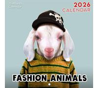 Fashion Animals Calendar 2026: Dressed to Impress, Fur Real | Kalender Calendario Calendrier | The Wildest Looks on Four Legs