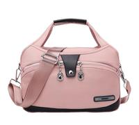 Fashion Anti-Theft Handbag for Women Waterproof Oxford Crossbody Bag Multi-Pocket Shoulder Messenger Bag Lightweight Travel Satchel with Adjustable Strap for Ladies Daily Use (G)