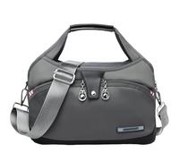 Fashion Anti-Theft Handbag for Women Waterproof Oxford Crossbody Bag Multi-Pocket Shoulder Messenger Bag Lightweight Travel Satchel with Adjustable Strap for Ladies Daily Use (A)