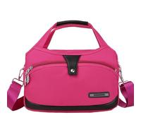 Fashion Anti-Theft Handbag for Women Waterproof Oxford Crossbody Bag Multi-Pocket Shoulder Messenger Bag Lightweight Travel Satchel with Adjustable Strap for Ladies Daily Use (D)