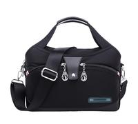 Fashion Anti-Theft Handbag for Women Waterproof Oxford Crossbody Bag Multi-Pocket Shoulder Messenger Bag Lightweight Travel Satchel with Adjustable Strap for Ladies Daily Use (I)